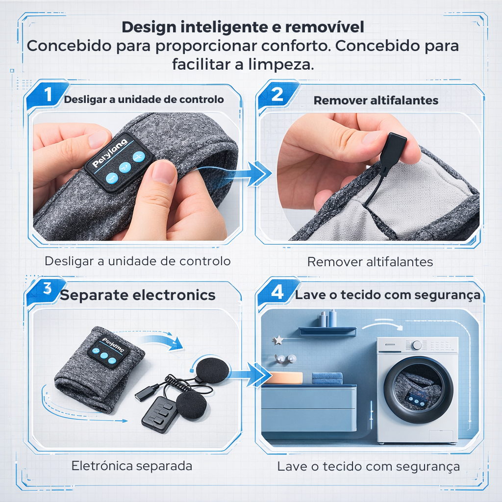 Rylaro™ - Alívio noturno através do som e do conforto
