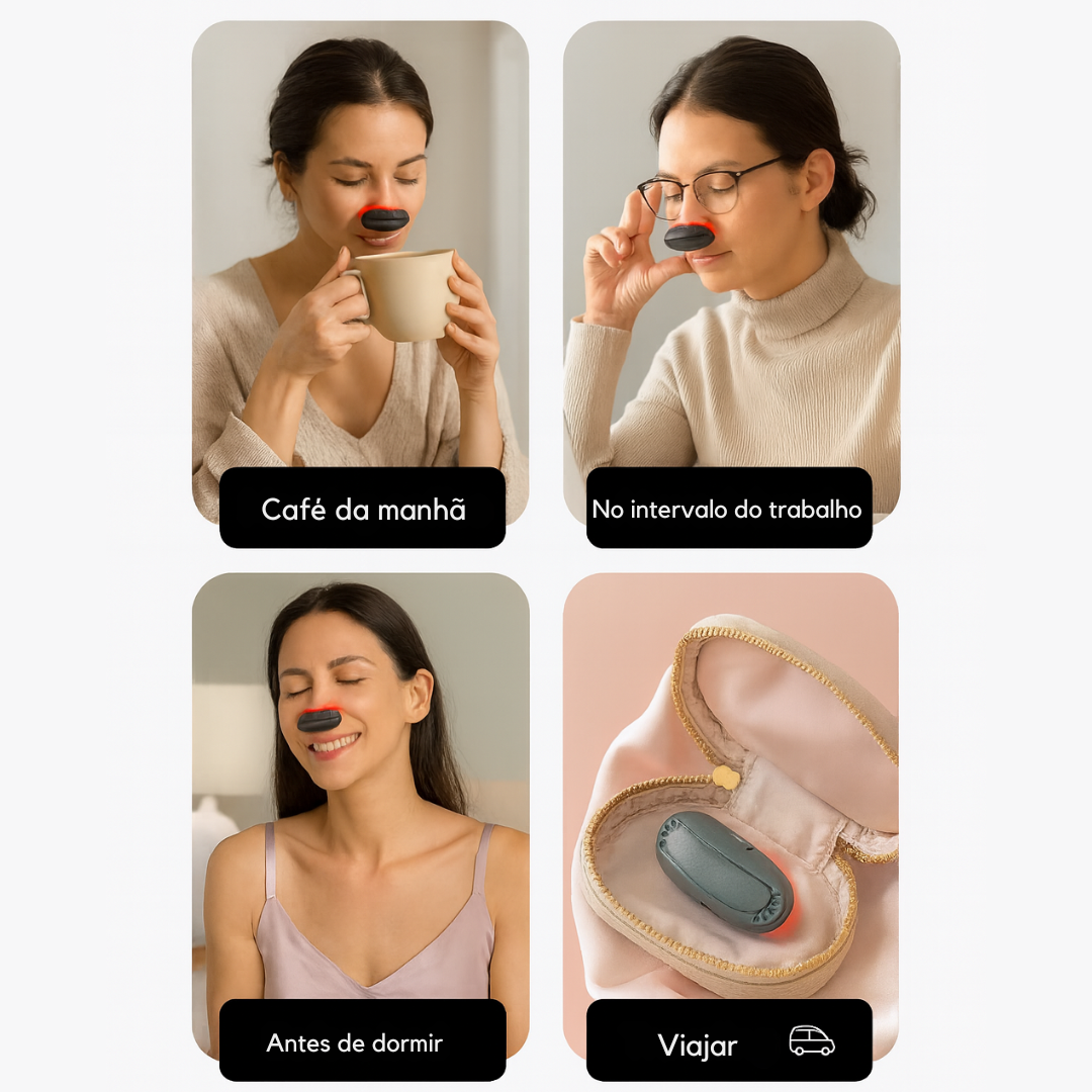 Rylaro™ Dispositivo de luz vermelha nasal