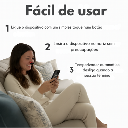 Rylaro™ Dispositivo de luz vermelha nasal