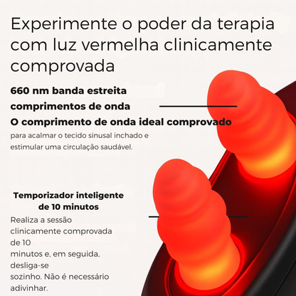 Rylaro™ Dispositivo de luz vermelha nasal